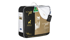 Alpaca Gold packaging with branding on a white background