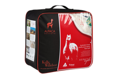 Alpaca Australia product packaging with red and black design featuring an alpaca illustration.