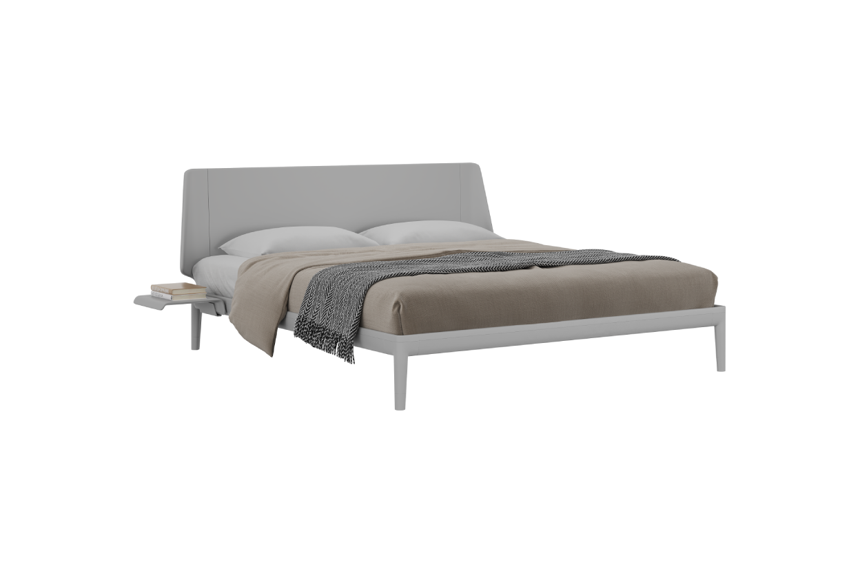 מיטה זוגית AUPING Essential light gray מהדורה מיוחדת