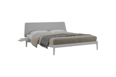 מיטה זוגית AUPING Essential light gray מהדורה מיוחדת