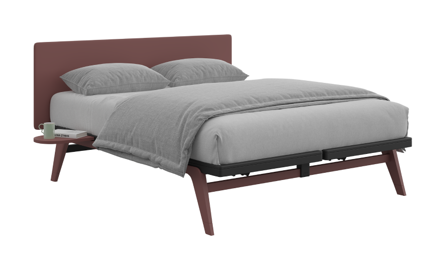 מיטה זוגית AUPING Original Burgundy