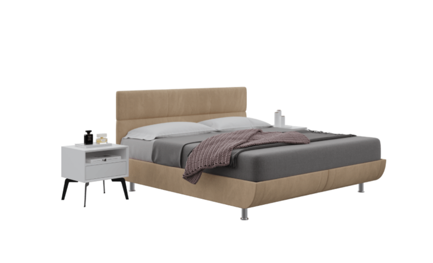 מיטה זוגית דגם Raly עם ארגז מצעים