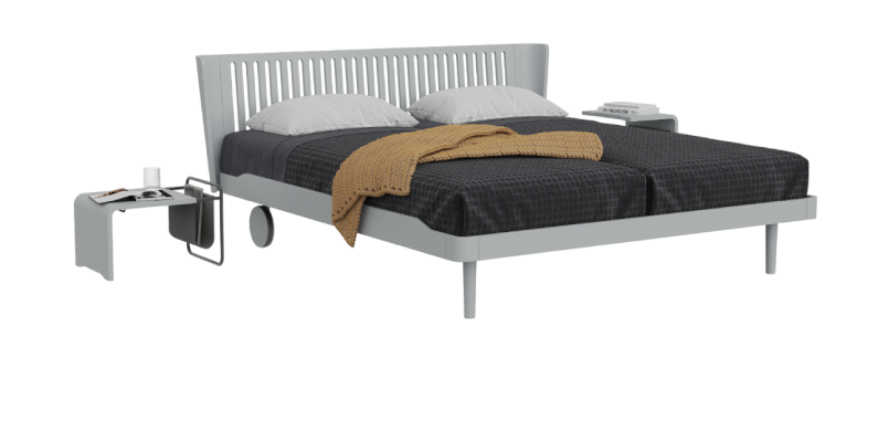 מיטה מתכווננת AUPING Noa צבע soft white