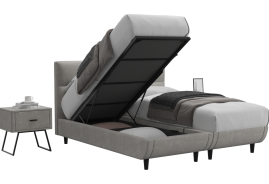 מיטות עם ארגז מצעים חברת הולנדיה