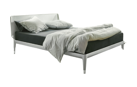 מיטה זוגית AUPING Essential light grey מהדורה מיוחדת