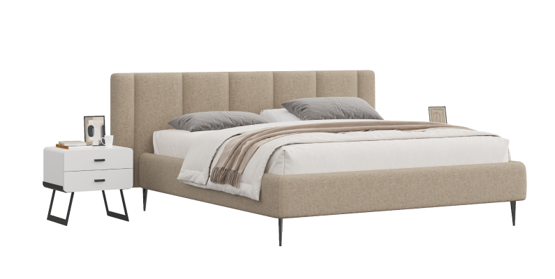 מיטה סיסילי CANVAS TAUPE