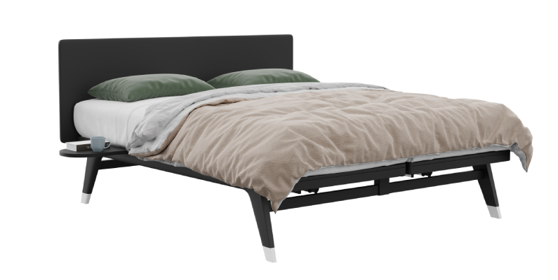 מיטה מתכווננת AUPING שחור