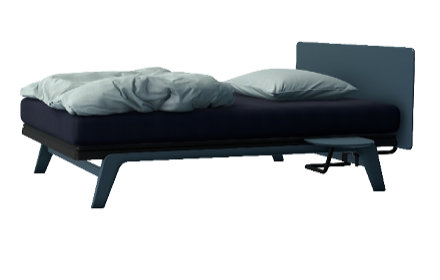 מיטת הולנדיה וחצי מעוצבת מתכווננת AUPING Original