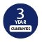 3 שנות אחריות